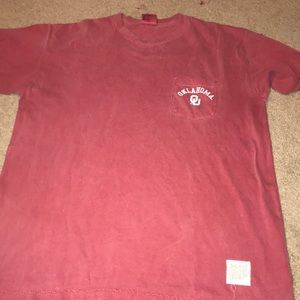comfort colors university of Oklahoma T-shirt